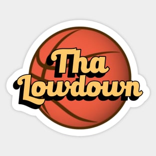 Tha Lowdown Logo Sticker